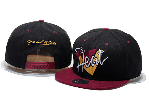 NBA Miami Heat MN Snapback Hat #141
